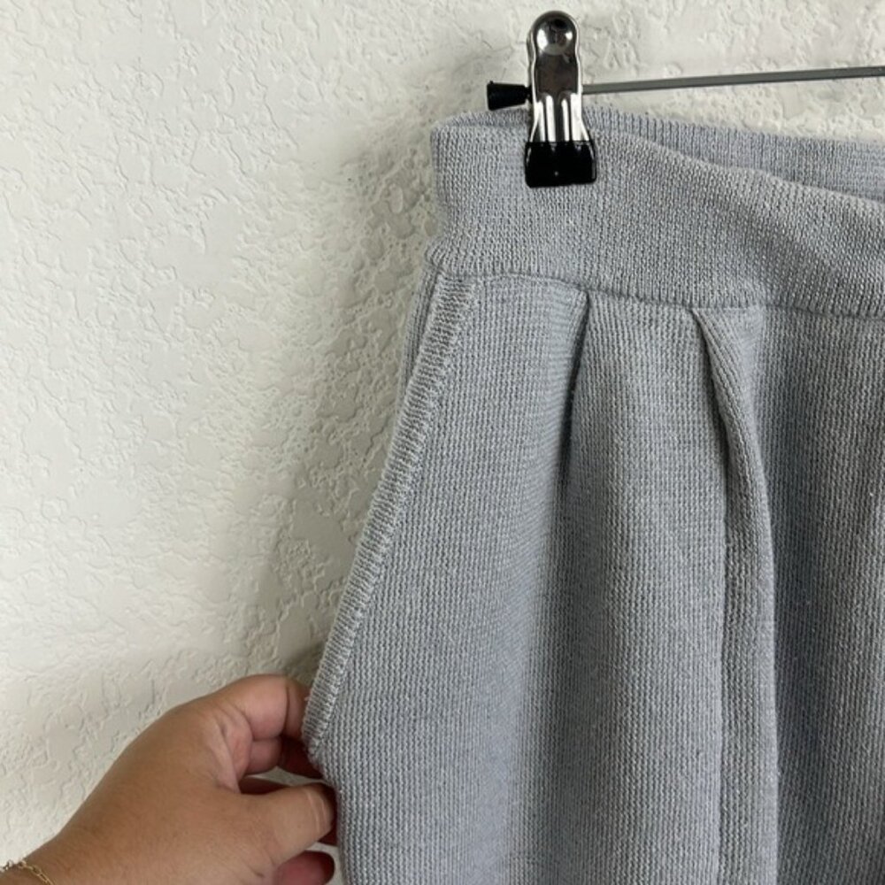 Free People Freya Knit Pleated Wide Leg Movement Pants Pockets - Picture 5 of 9